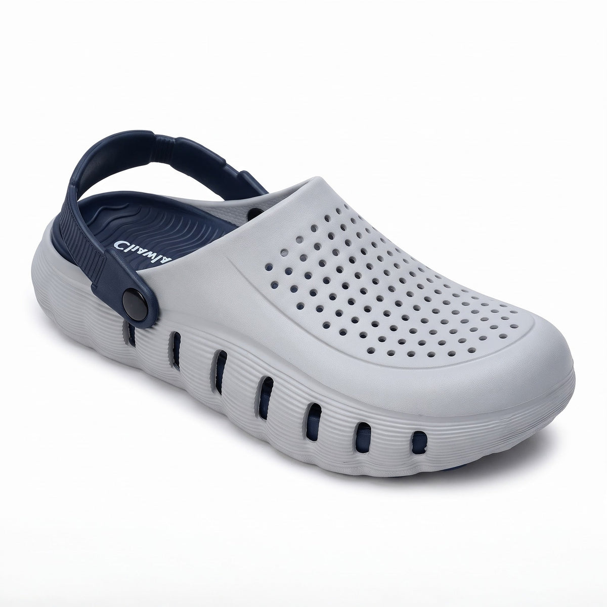 Men's Casual Slip-On Garden Clogs - Cushioned Non-Slip Sandals